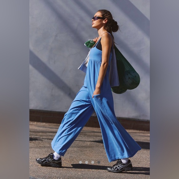 NWT FP Movement by Free People Hot Shot Strappy Onesie - Picture 2 of 6